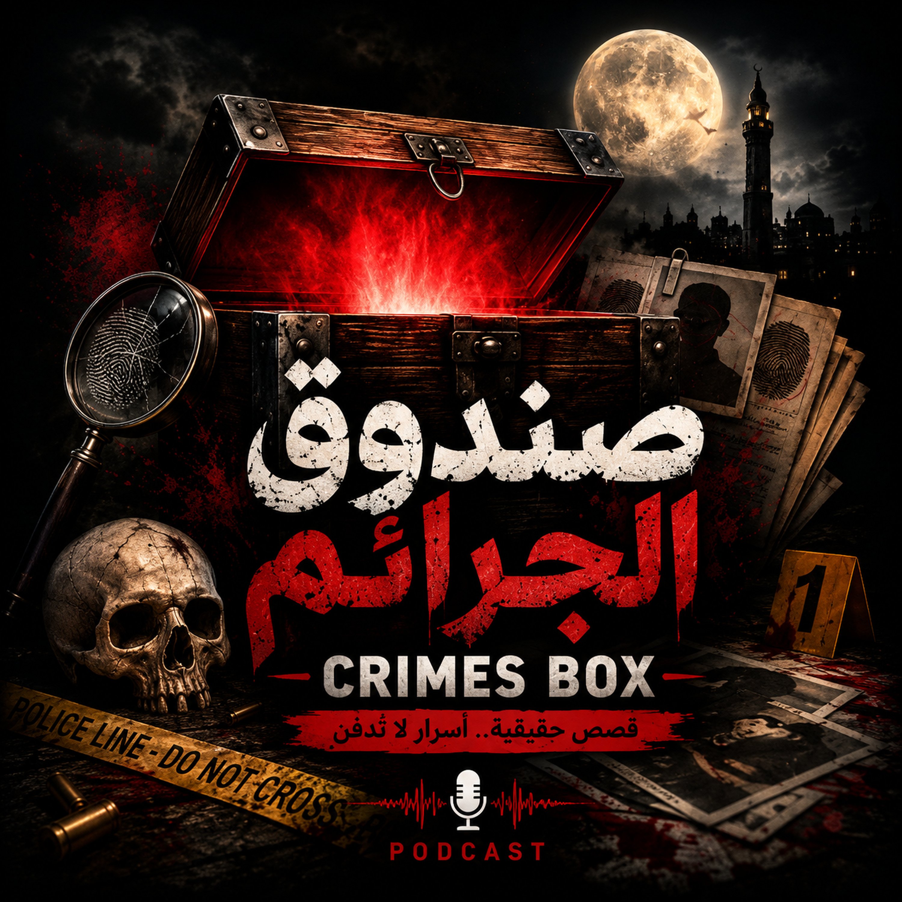 صندوق الجرائم - النسخة الصوتية podcast artwork